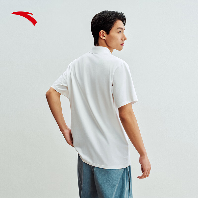 Anta Xingdong Polo | Casual Collared Short Sleeve Men's Summer Quick-Dry Business Commuter Colorful Polo Shirt Top