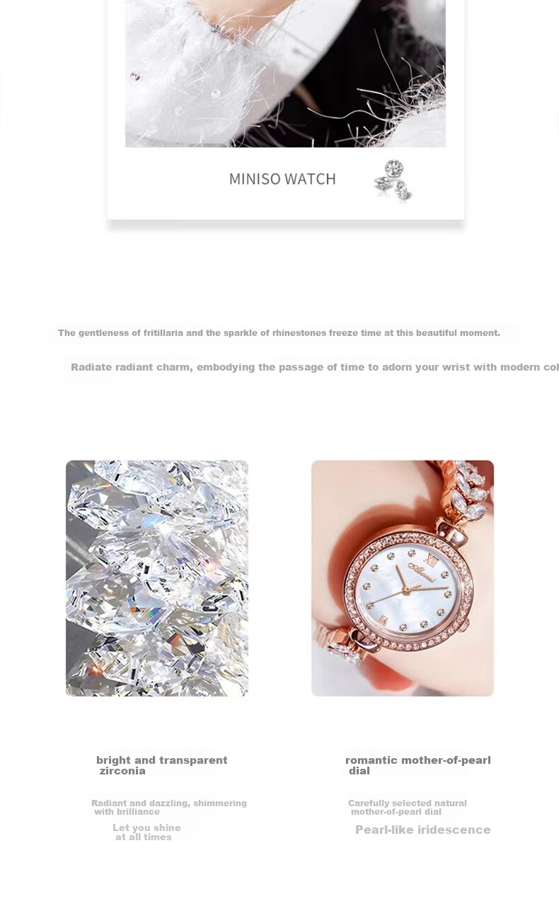 GEORGCOUNT Mermaid Women's Watch 2025 New Luxury Niche Waterproof Bracelet Quartz Watch Valentine's Day Gift 10