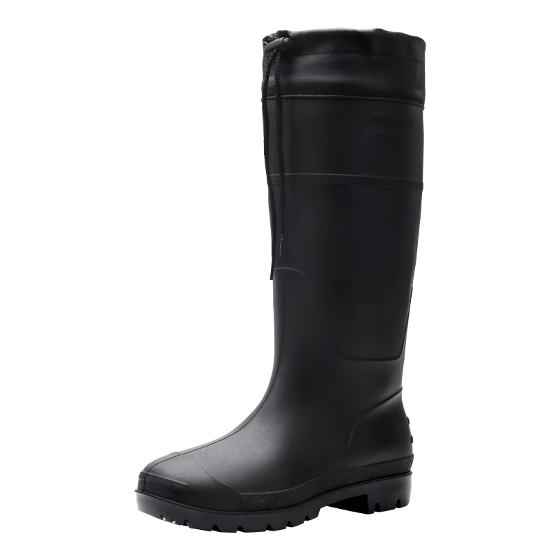 BlueOwl Shield Men's Outdoor Waterproof Non-Slip Rain Boots Rubber Shoes Durable Water Shoes YX1008-1 Size 40