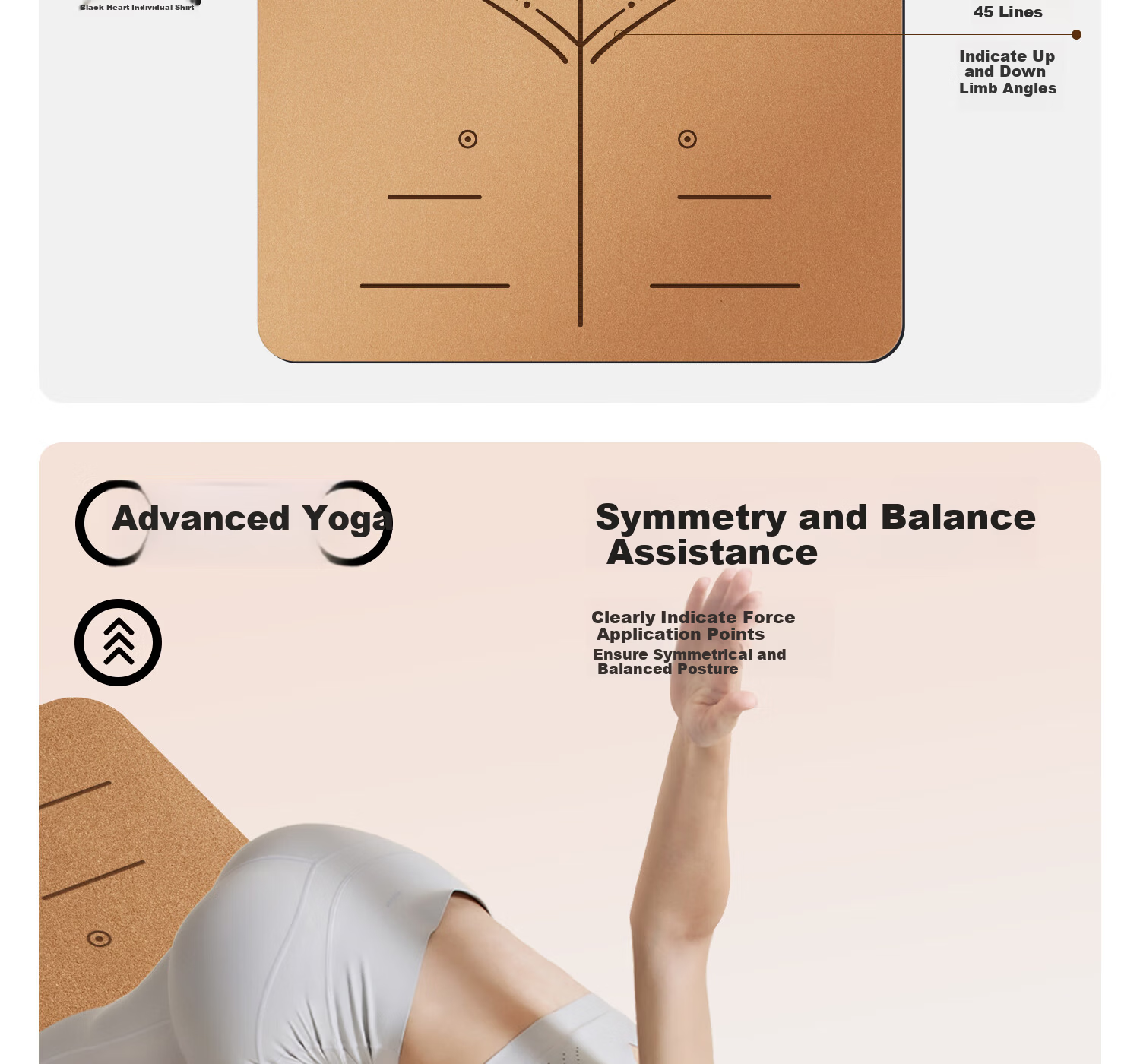 Yottoy Cork Natural Rubber Yoga Mat Fitness Mat Home Use 2025 New Professional Non-Slip Shock Absorption Silent Thickened Sports Mat 19