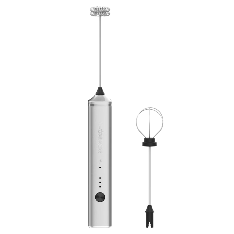 MHW-3BOMBER [Xiaohongshu Popular] Bombardier Foam Whisk, Cream Whipper, Coffee And Milk Frother, Electric Egg Beater for Baking
