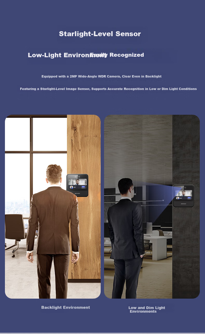 Qiyeweixin Facial Recognition + Fingerprint High-Capacity Time Clock Attendance Machine, Dynamic Face Scanning Check-In, Office Employee Work Monitoring, Real-Time Attendance Reporting, Multi-Store Management 5