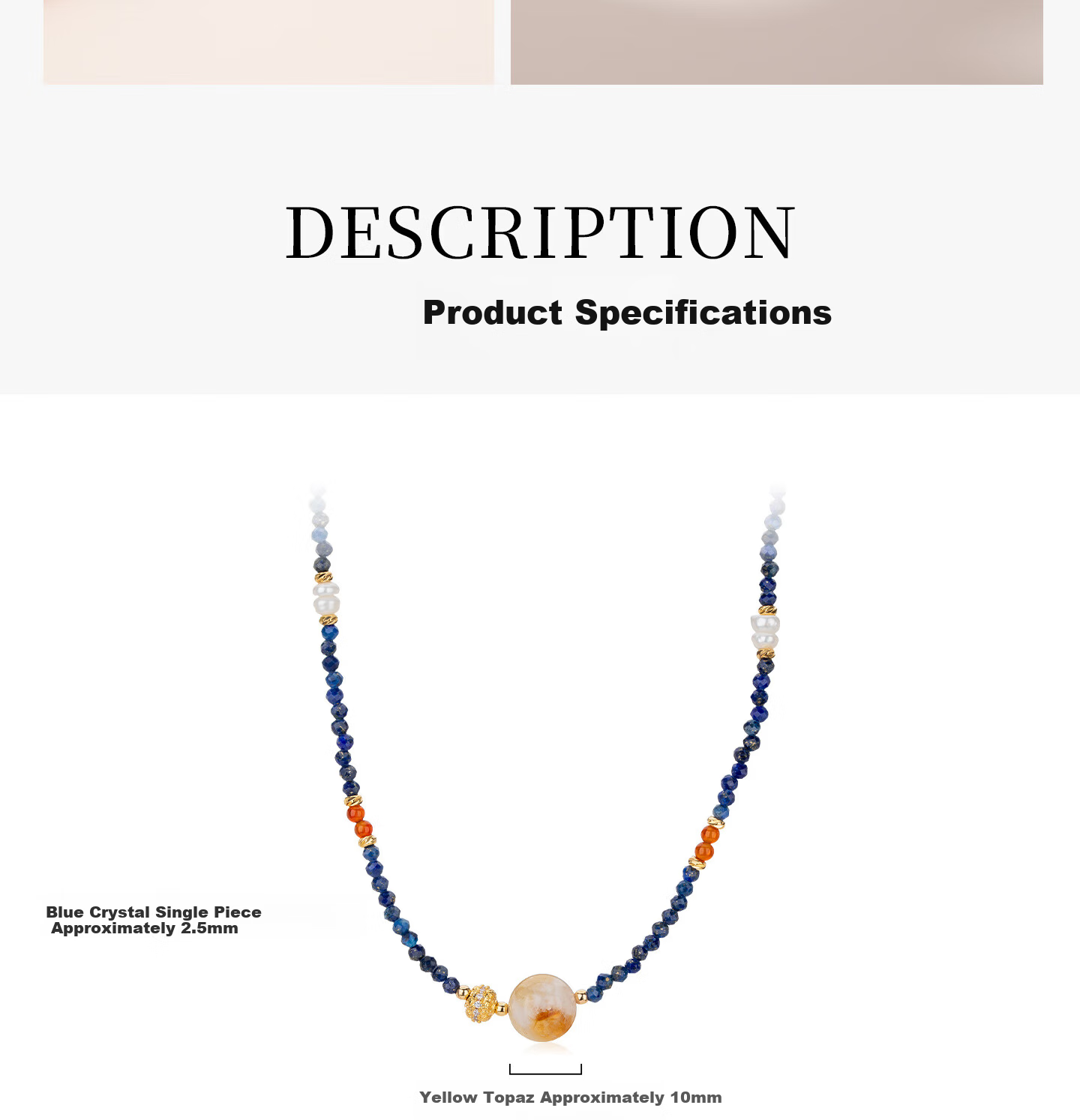 Qlady Huangta Crystal Pearl Necklace for Women High-End 2026 New Year Edition Luxury Niche Clavicle Sweater Chain Birthday Gift 4