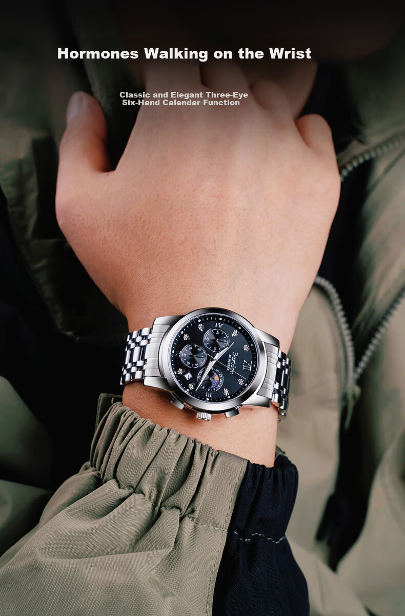 Bestdon Men's Quartz Waterproof Luminous Fashion Wristwatch Gift Box Men's Gift 1