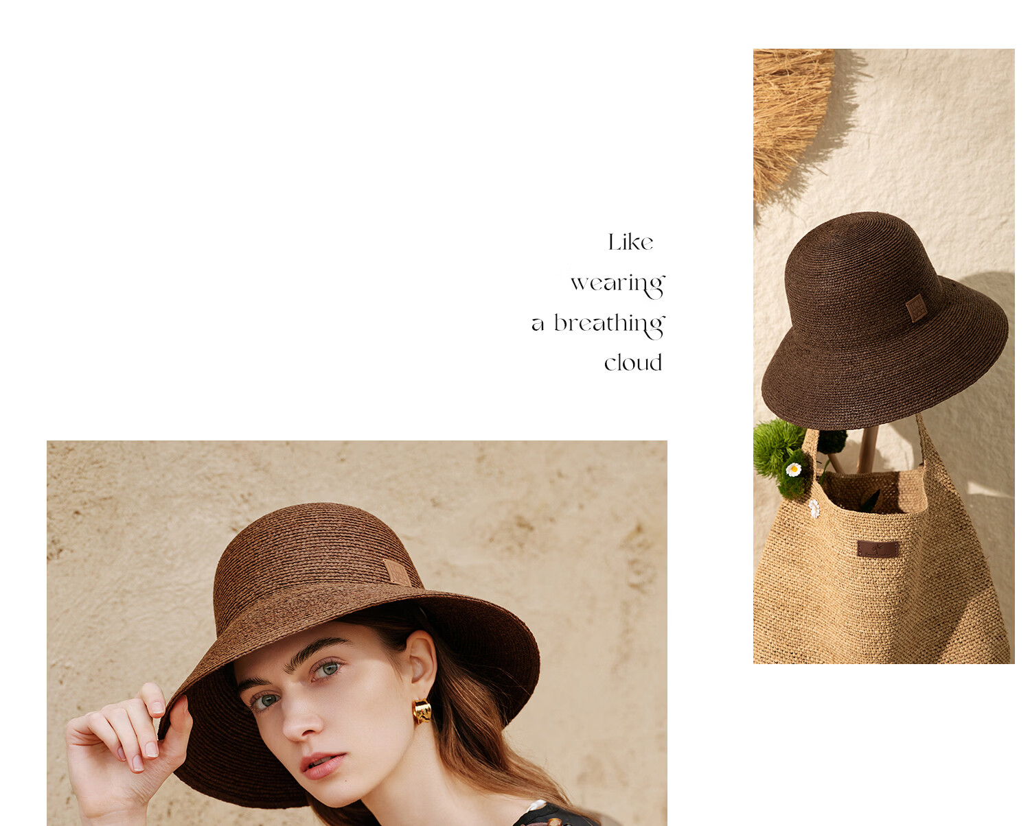 FANCET Women's Summer Straw Hat Elegant French Raffia Wide Brim UV Protection Sun Hat Beach Vacation Sunshade Hat 33