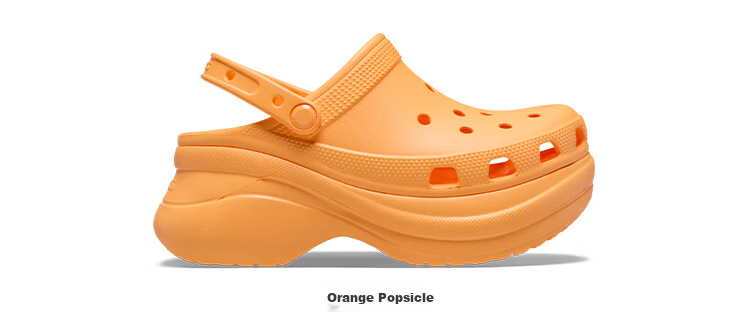 CROCS Women's Little Whale Clog Shoes | 206302 Atmospheric Gray - 1FT Size 36/37 (230mm) 6