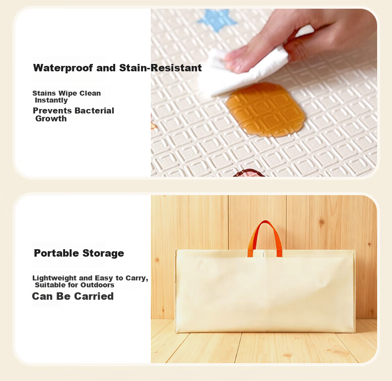 Peppa Pig Mom Baby Crawling Mat Non-Toxic Formaldehyde-Free Infant Early Education Center Baby Floor Mat XPE 1.8*2*0.2m 20