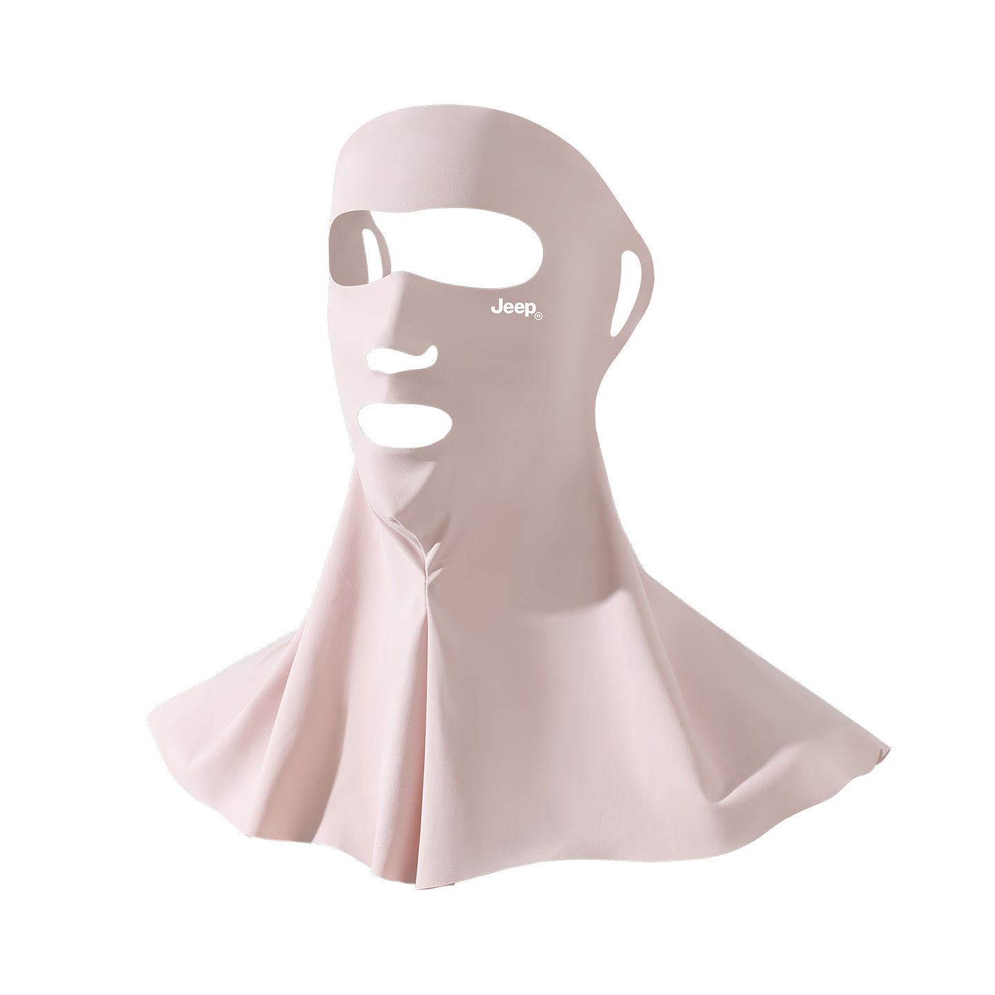 JEEP Women's Summer Outdoor Cycling and Driving Sun Protection Face Mask UV Protection Neck and Face Cover Pink