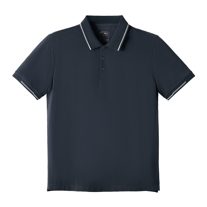 JD Jingzao Ice Jade Polo Shirt Men's Short Sleeve T-Shirt Premium Spring Summer New Lapel Casual Business Top Cold Pine Green XL