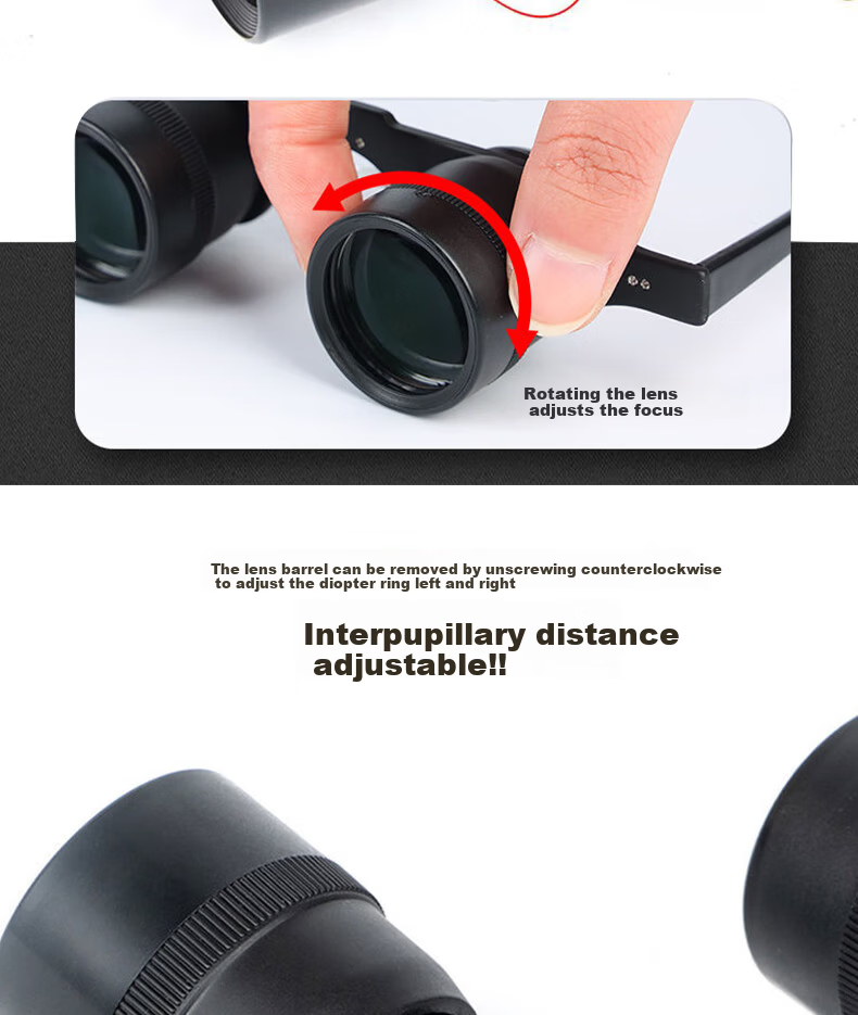 HUGE Fishing Telescope Concert High-Definition High-Power Ultra-Light Low-Light Professional Night Vision 10x Telescope 8