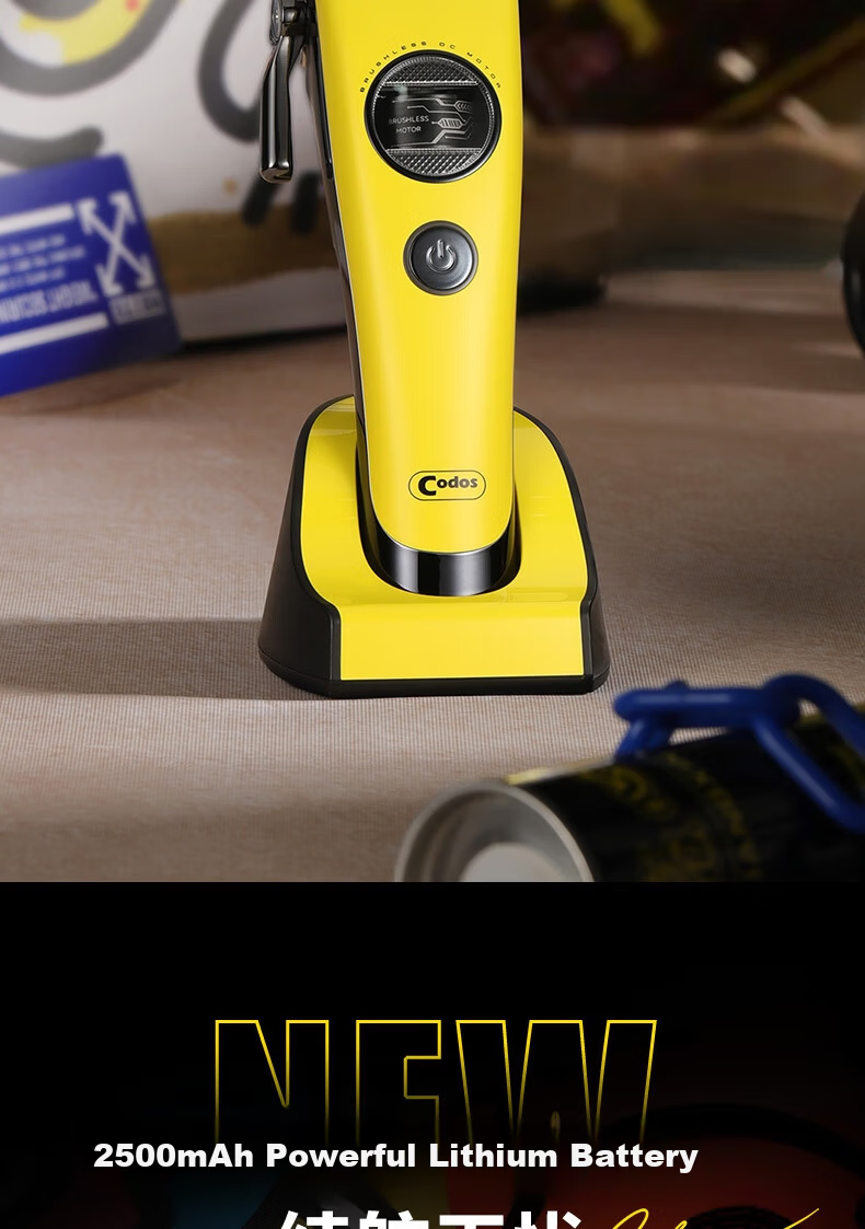 Codos Breakthrough A80 Oil Head Hair Clipper Cordless Brushless Motor Professional Gradient Hair Trimmer Salon Use [Annual Meeting Prize New Year Gift] 7