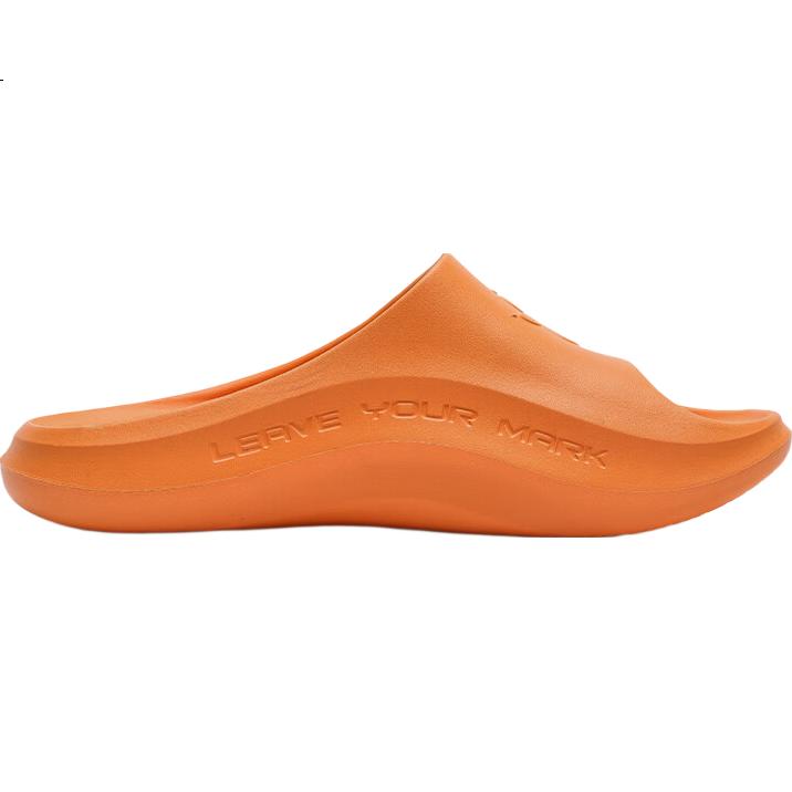 KELME Men's Outdoor Fitness Sports Slippers, Beach Thick-Soled Couple Fashion Sandals, Orange, Size 42