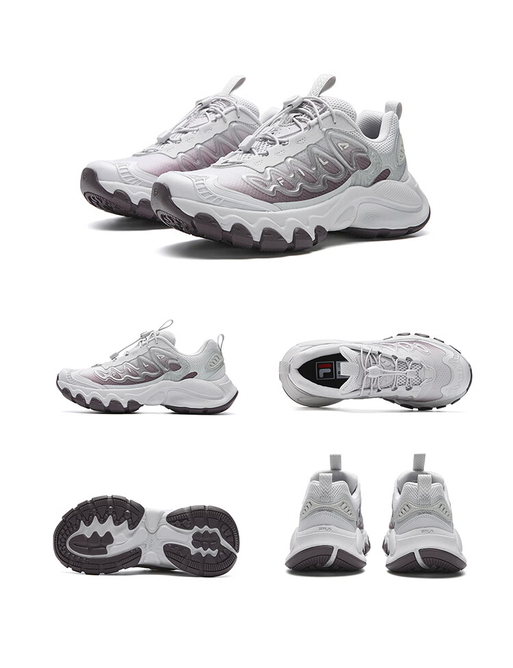 FILA Official Mushroom Sneakers Women's Dad Shoes 2026 Summer New Casual Retro Sports Shoes 41