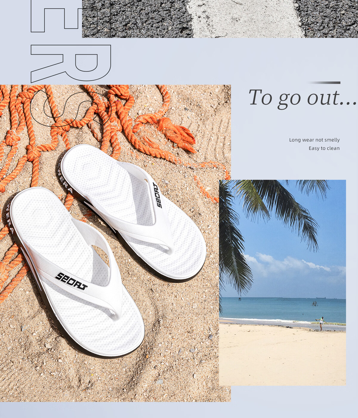 TZLDN Men's Herringbone Flip Flops 2026 Summer New Outdoor Casual Non-Slip Beach Sandals for Men 18