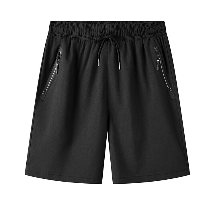 GENIOLAMODE Men's Summer Ice Silk Cool Fashion Casual Five-Point Shorts Loose Fit Youth Versatile Summer Pants 5