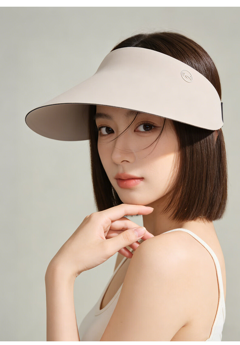 MiiOW Sun Protection Hat for Women, UV-Resistant Seamless Visor Cap, Foldable Wide Brim Sunhat, Summer 2026 12