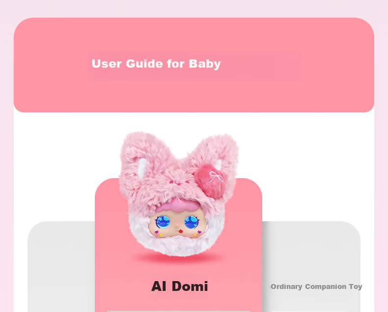 Keyumeng Doubao Smart AI Companion Chat Robot Plush Toy Electronic Pet Children's Girls Birthday Gift 3