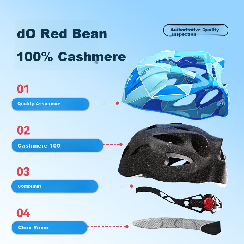 Xiao Zhuangyuan Kids Helmet Protective Gear Upgraded Inline Skating Riding Integrated Adjustable Head Circumference Full Protective Gear Blue Back to School Gift