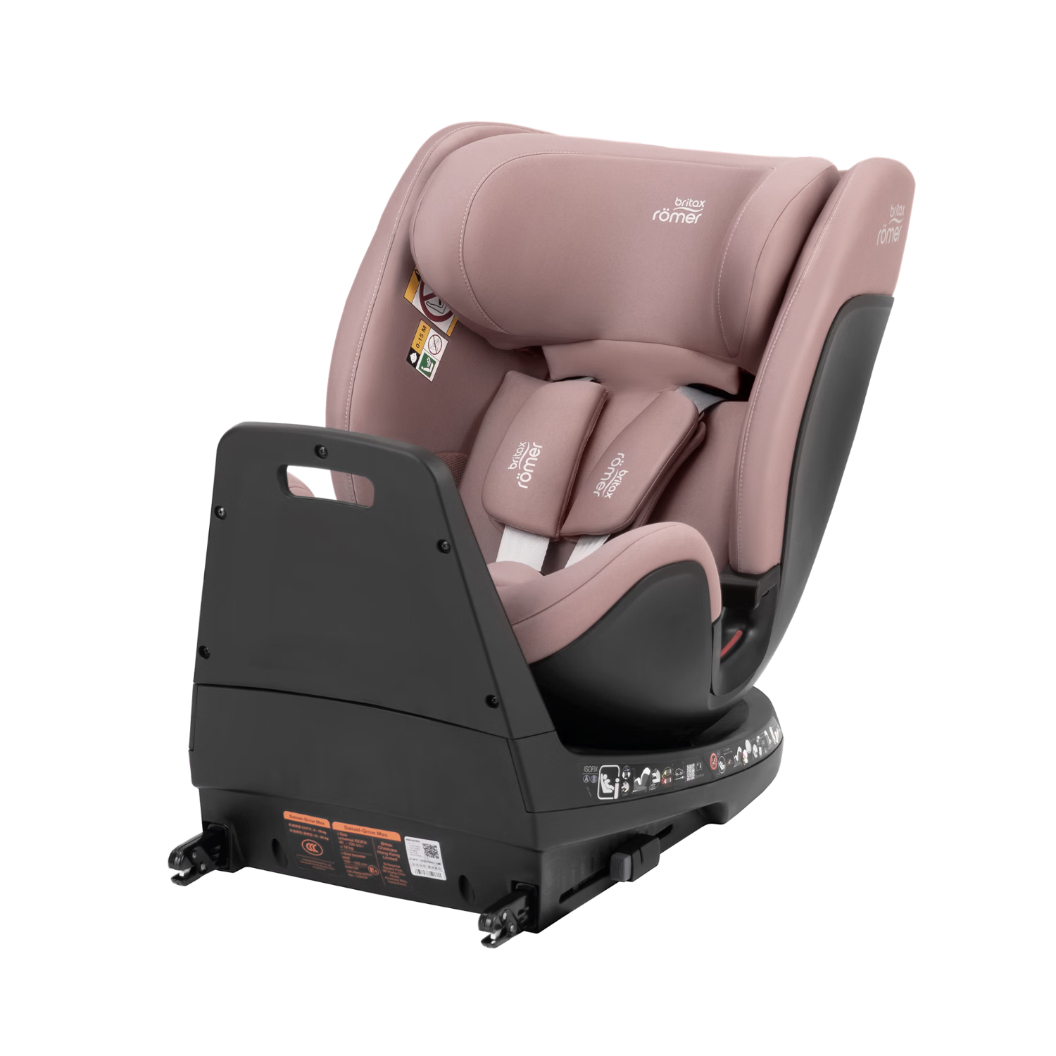 BRITAX Grow with Knight Air Child Safety Seat 0-7 Years Car Baby Seat i-Size Ventilated Natural Wood Brown