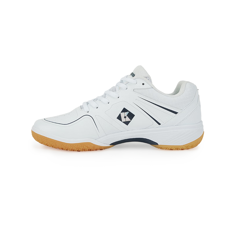 KUMPOO 26th Anniversary New Model G805 Unisex Lightweight Anti-Twist Non-Slip Shock Absorption Badminton Shoes Light Blue Size 39