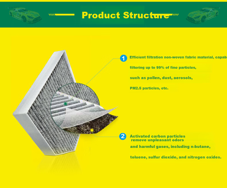 MANNFILTER Air Conditioning Cabin Filter CUK26067 for Mercedes-Benz GLE450/400/350 GLS450/400/480 G400 8