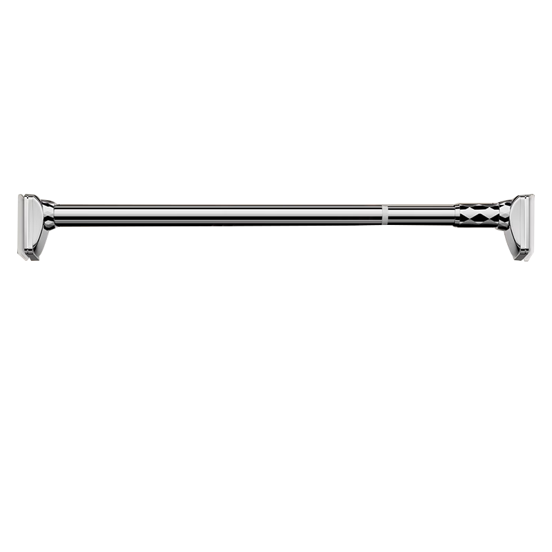 Gongxun No-Drill Extendable Stainless Steel Multi-Functional Rod, 1.2-1.6 Meters, Wardrobe Support Rod, Shower Curtain Rod, 100-170