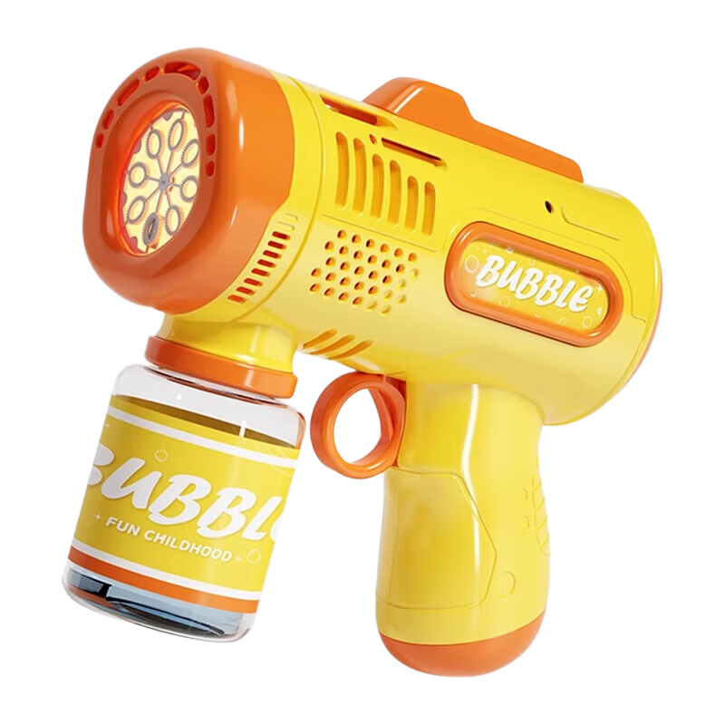 Snaen Kids Bubble Machine Multi-Hole Bubble Gun Toy Fully Automatic Electric Leak-Proof Boys Girls Children's Day Gift