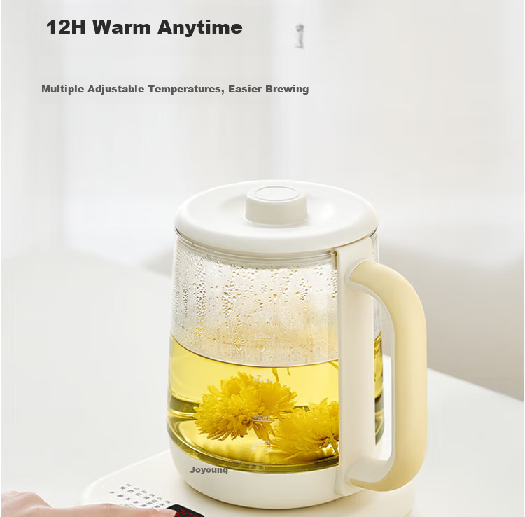 Joyoung 1.8L Multifunctional Temperature-Controlled Tea Maker Health Pot 316L Stainless Steel Office Electric Kettle K18D-WY601 14