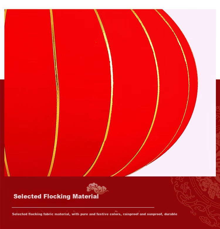 Abaoli Decoration Housewarming Ceremony Supplies Complete Set Red Lantern Hanging Ornaments New Home Living Room Hotel Balcony Fu Character Decoration 8