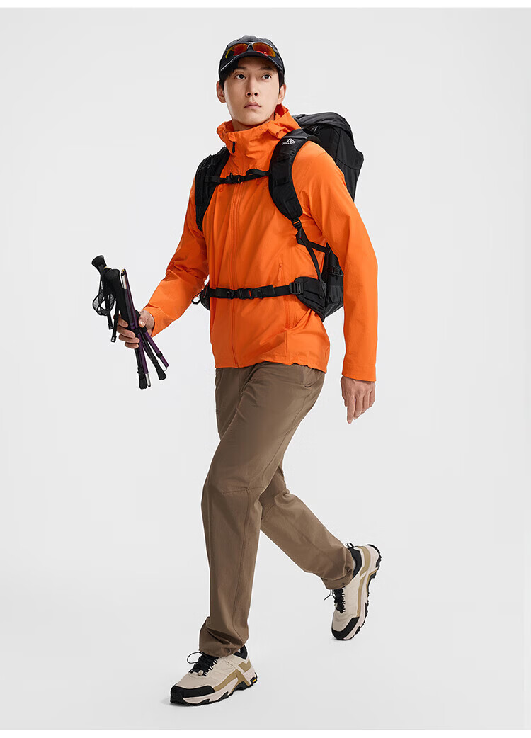 Pelliot [Wind Shield P26] Outdoor Softshell Jacket Unisex Spring CORDURA Abrasion-Resistant Hiking Coat 116106036 14