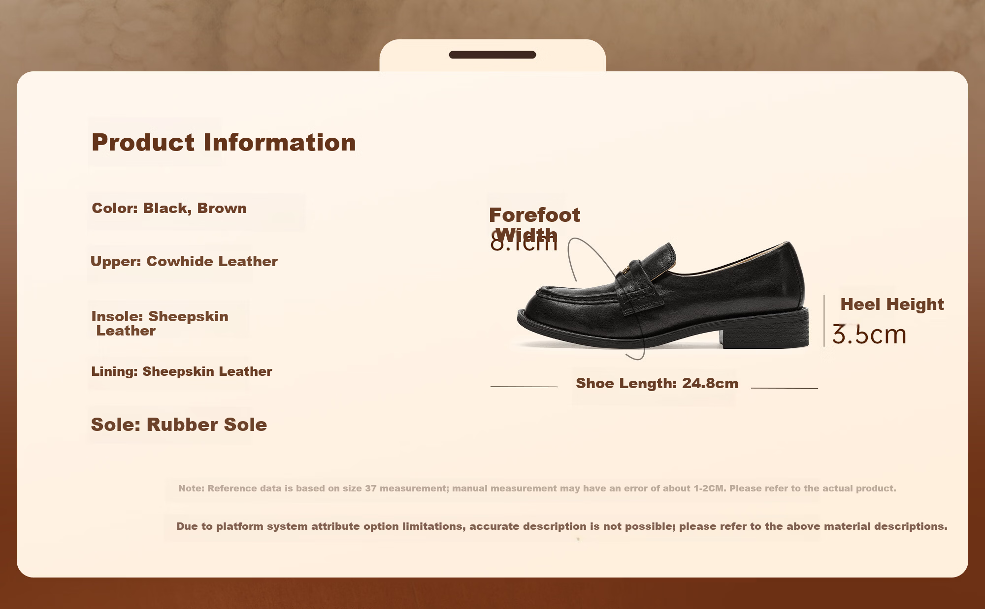 73Hours Women's Shoes Comfortable Imprint 2026 Spring New Old Money Style Cowhide Square Heel Solid Color Loafers Fashion 2
