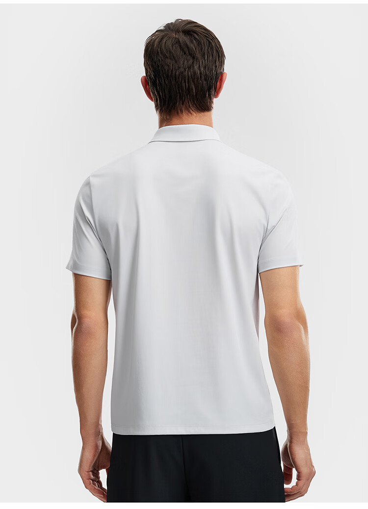 FILA Official Men's Polo Shirt 2026 Summer Fitness Cooling Quick-Dry Short Sleeve Sport T-Shirt 23
