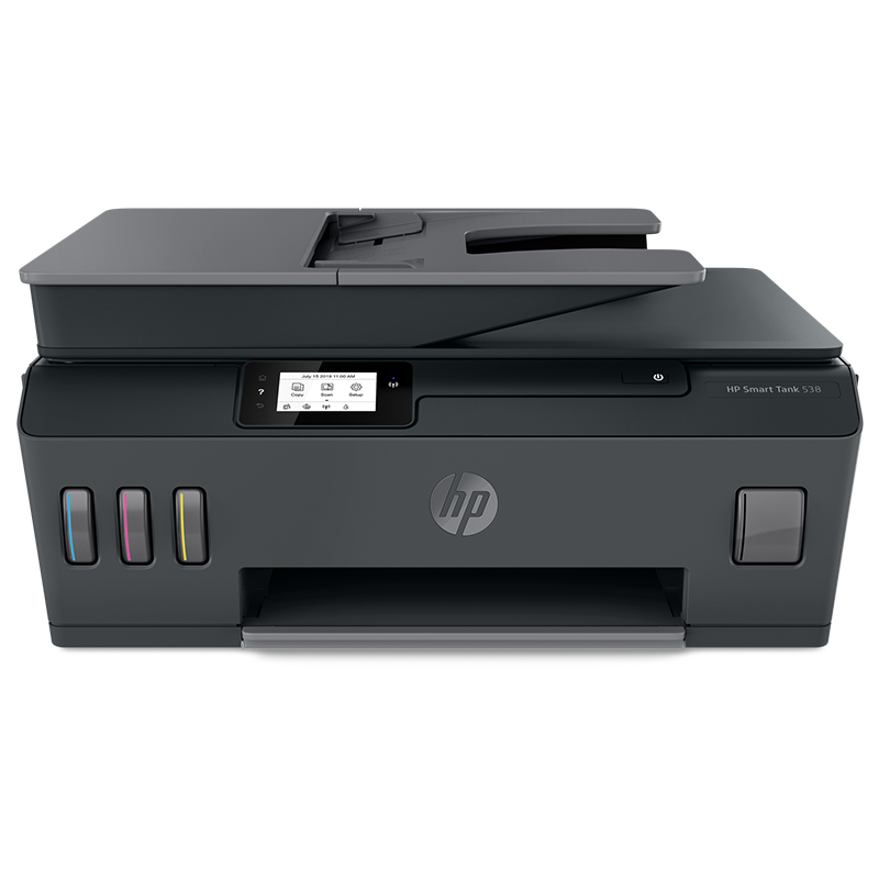 HP 538 Color Wireless Continuous Ink Supply High-Capacity Multifunction Home Inkjet Printer with Automatic Document Feeder, Family Printing (Print, Copy, Scan)