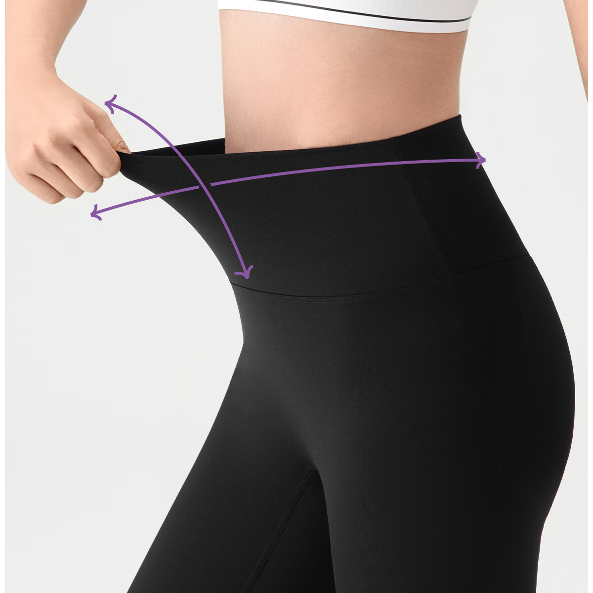 361° 3/4 Length Sports Pants 7A Grade Antibacterial Yoga Running Pants Spring Edition 7