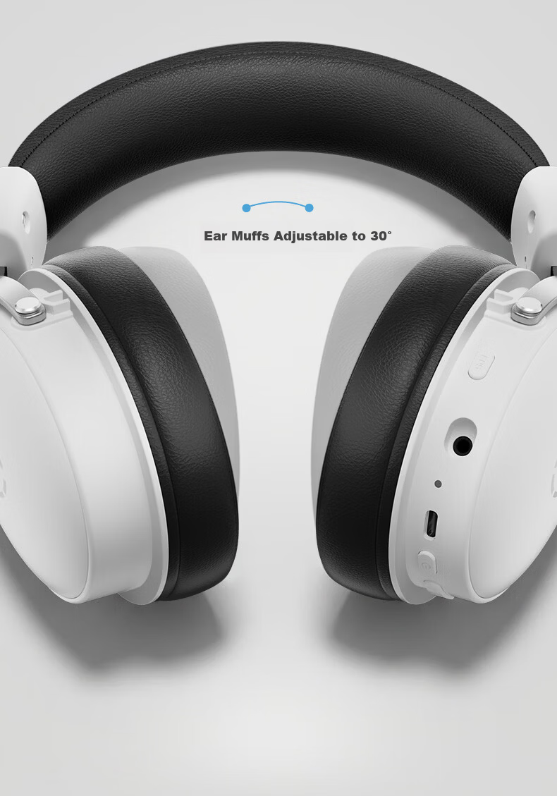 EDIFIER HECATE G3 Wireless 2.4G Wired Bluetooth Quad-Mode THX Spatial Sound Over-Ear Gaming Headset for PC Wireless Delta FPS PUBG Panda White 16