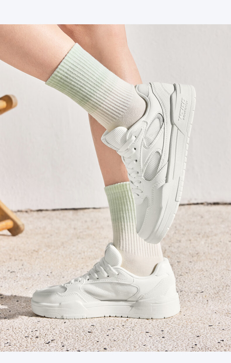 Xtep Light Cloud 2.0 Women's Sports Sneakers Spring Summer Breathable Lightweight Comfortable Durable White Shoes 16