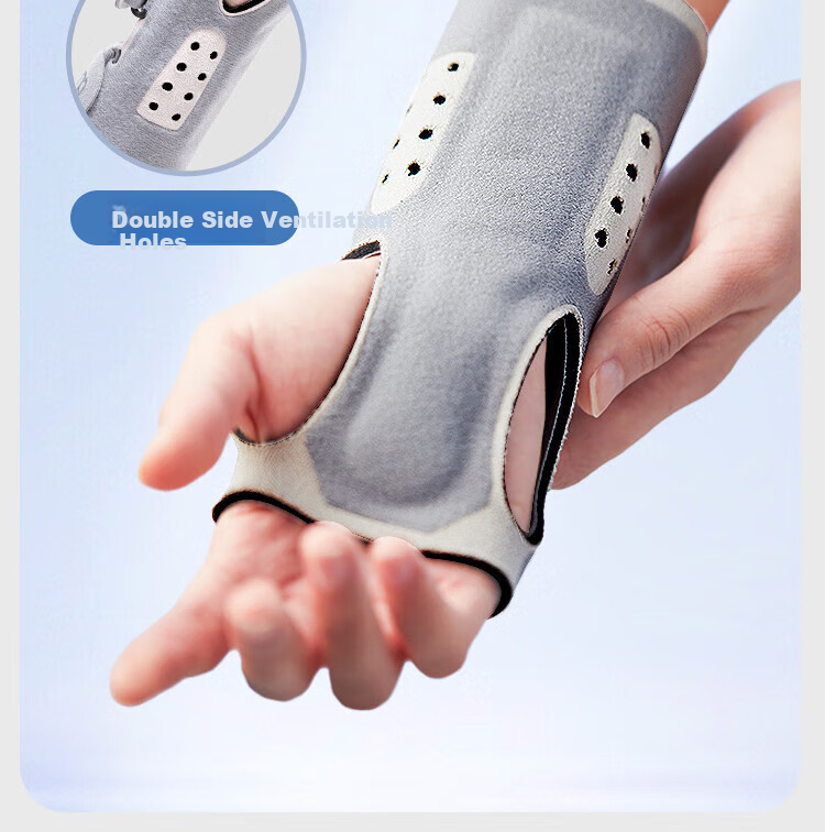 Tuobuzhe Wrist Joint Support Brace Wrist Fracture Protector Tendonitis Wrist Guard Anti-Sprain Recovery Rehabilitation 6