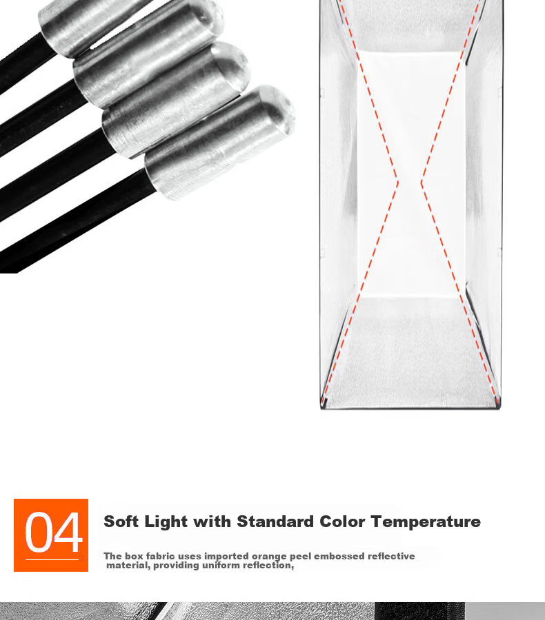 Godox 30x120cm Rectangular Grid Softbox with Bowens Mount Studio Flash Lighting Accessory Detachable Grid Softbox [Official Standard] 5