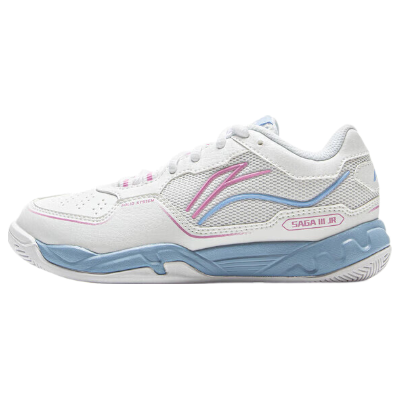 LI-NING Badminton Shoes Kids Flying on the Ground 3JR Training Shoes Standard White AYTV002-1 Standard White 35.5