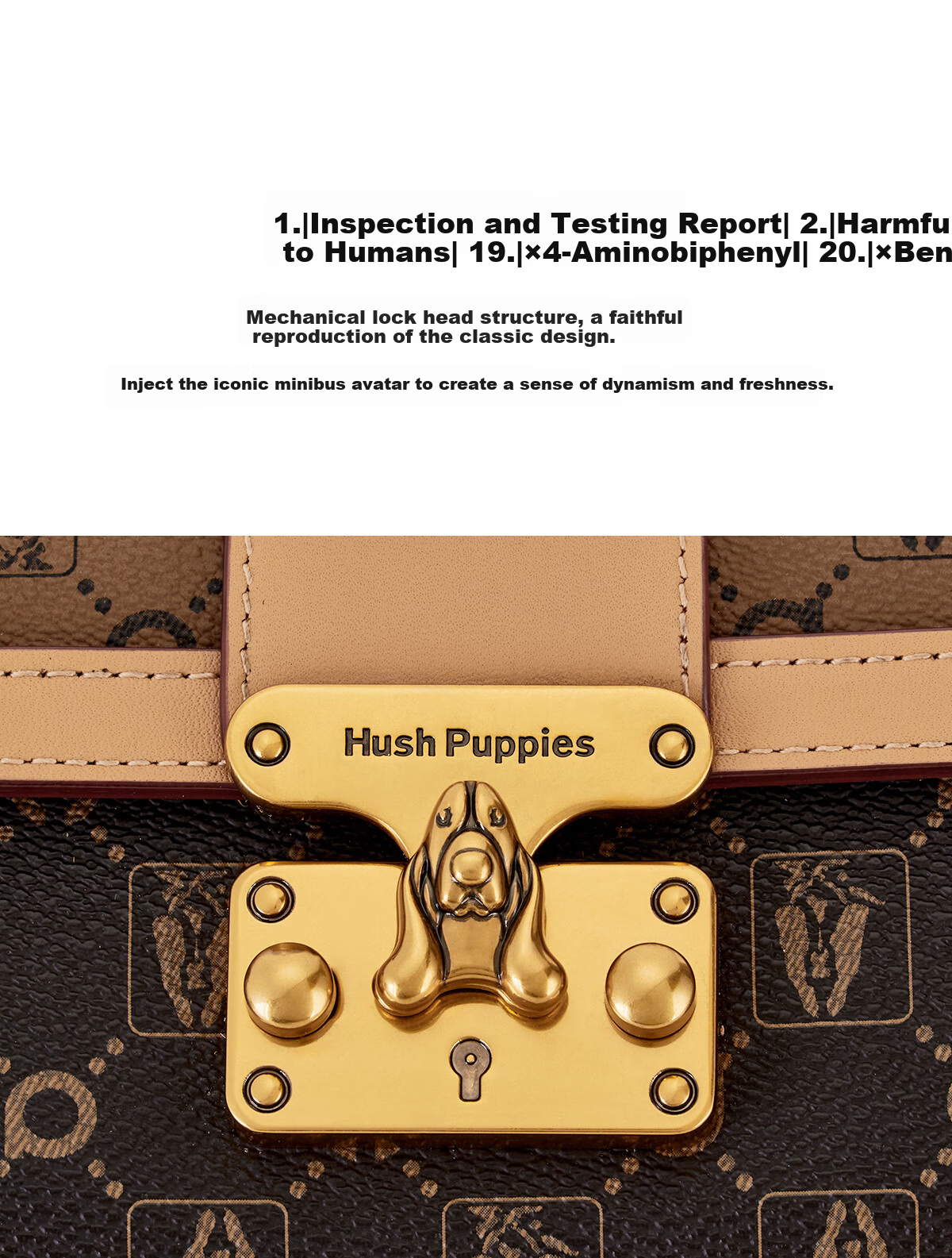 Hush Puppies Women's Shoulder Bag Crossbody Bag Luxury Brand Birthday Gift for Girlfriend Wife 4