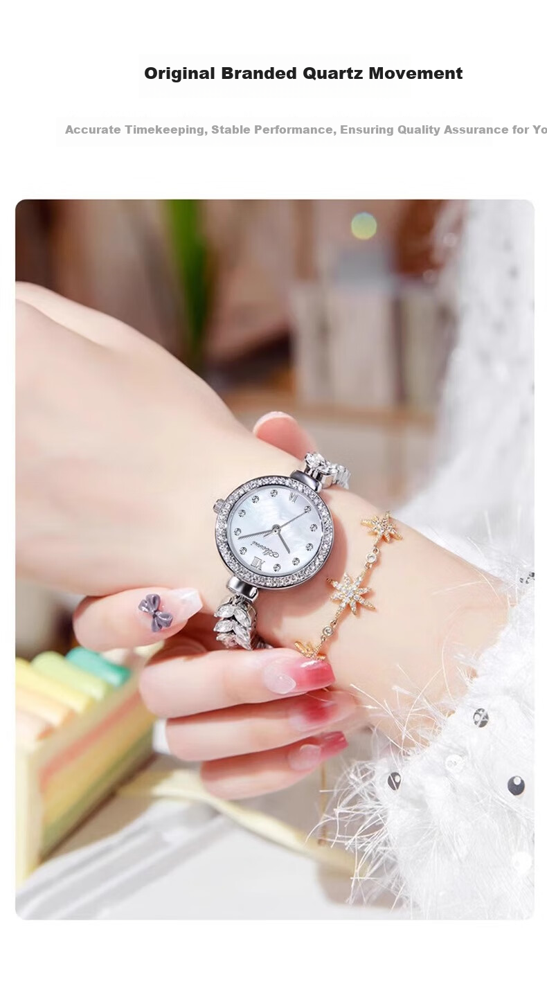 GEORGCOUNT Mermaid Women's Watch 2025 New Luxury Niche Waterproof Bracelet Quartz Watch Valentine's Day Gift 15