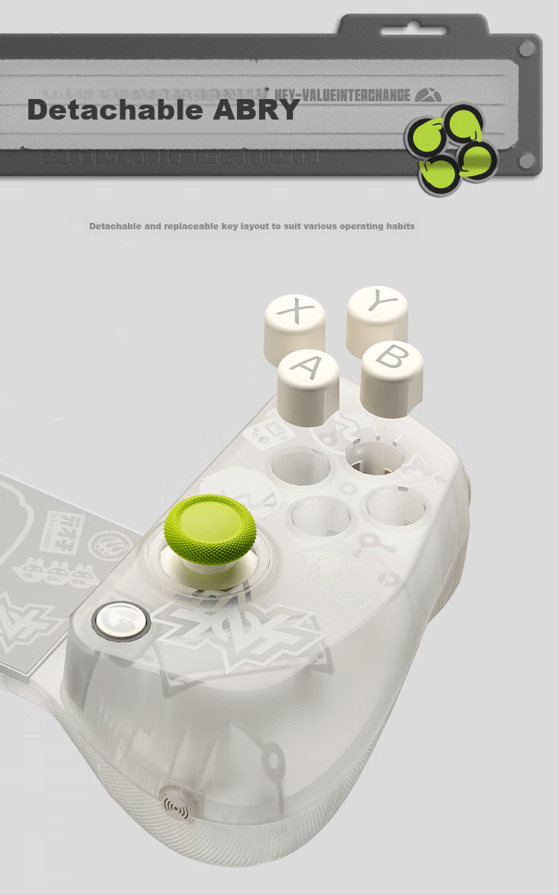 GAMESIR x MIHOYO Zero Zone X5S Stretchable Bluetooth Game Controller for Android and iOS Mobile Gaming Delta Operation 6