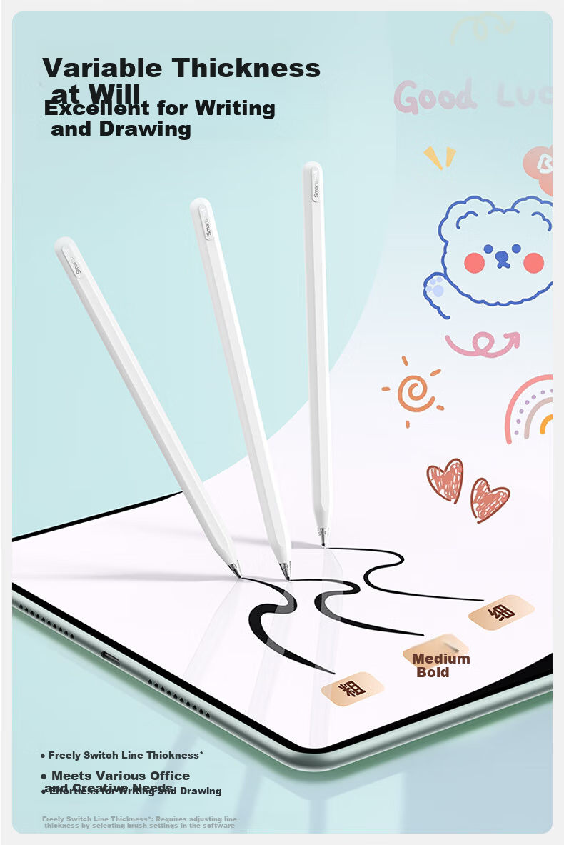 Shanmo Compatible with Huawei M-Pencil 3rd Gen Stylus Pen [Magnetic | Lift-to-Wake] Honor Capacitive Pen for Pad 11.5s/Pro 12.2/Air 12 with Pen Case 8