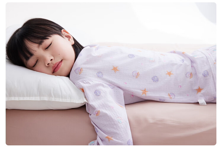 YUZHAOLIN Kids Homewear Boys and Girls Pajamas Junior High School Regenerated Cellulose Fiber Homewear Shell Starfish 110 8