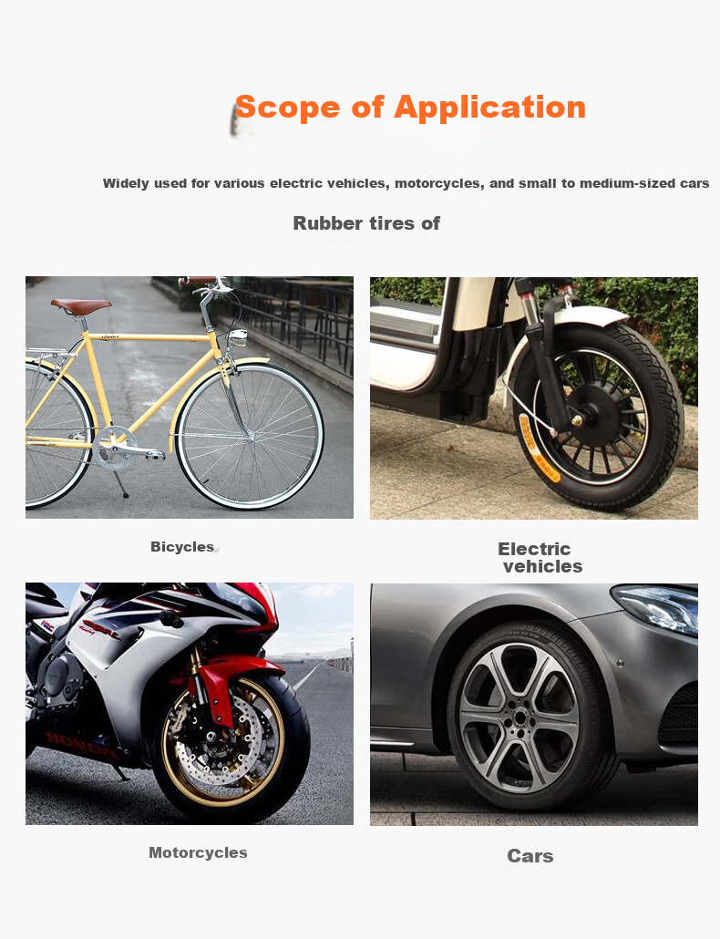 MICHEL Portable Electric Car Vacuum Tire Inflator Pump Road Emergency Air Compressor with Tire Pressure Gauge 5