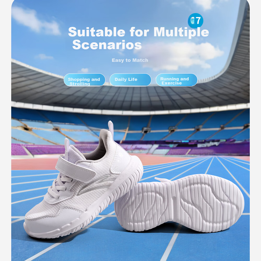 Anta Kids Girls Sports Shoes 2026 Summer Breathable Mesh Running Shoes for Toddler Girls A22619977 13
