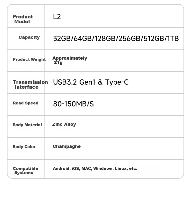 Xicun 8GB USB Flash Drive, USB2.0, Professional Tender Bid Mini USB Drive, Portable, Plug And Play, Enterprise Bidding Car Computer Universal Metal Flash Drive TU10 11