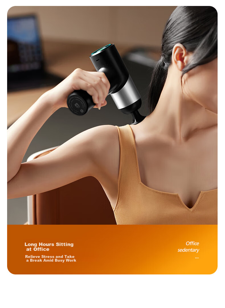 Philips Fascia Gun Full Body Muscle Massager Portable Shoulder Neck Waist Leg Home Fitness Relaxation Gift for Men and Women PPM3203G 18