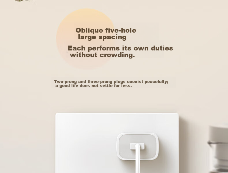 CHNT Switch Socket No-Paint Cream Style Large Panel Socket Faceplate Concealed X1M One-Gang Two-Way Control Phantom Silver Gray 24