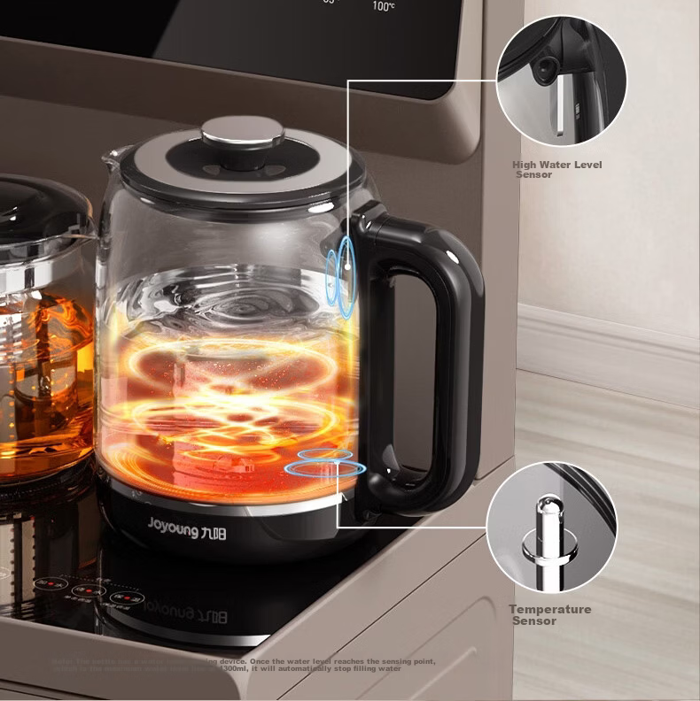 Joyoung Tea Bar Machine Fully Automatic Refill 316L Multi-Temperature Adjustable Electric Kettle JD Self-Operated Anti-Overflow Anti-Dry Boil Antibacterial Water Dispenser AH3226 8